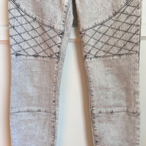 Jeans moto Guess donna taglia 28 vita bassa biancolavato grigio - Foto 4 di 12