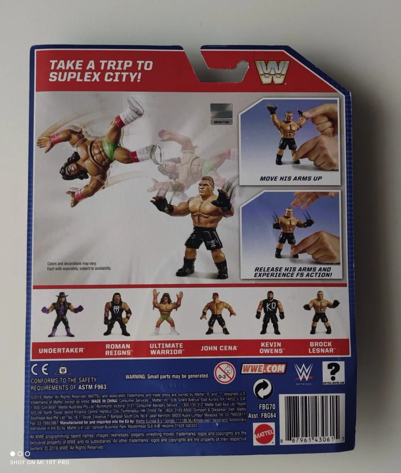 Brooke Lesnar wwe retro Mattel wwf Hasbro - Imagen 2 de 4
