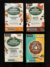 HOLIDAY Coffee Variety Flavored Keurig K-cups 40 Count Coffee Combo Maple Pumpki