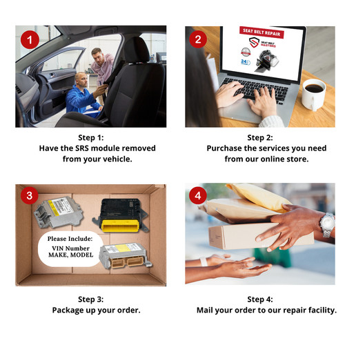 Unidad SRS código de choque transparente para restablecimiento del módulo Honda CR-V - Imagen 4 de 5