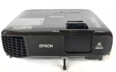 Epson PowerLite 1286 H846A 1080p Projector 4466 Lamp Hours HDMI - Working *READ*