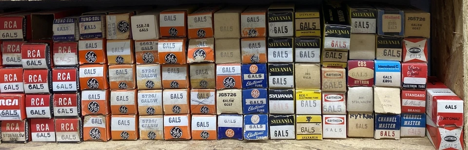 TUBO 6AL5 5726 NUEVO EN CAJA CALIDAD PREMIUM ÚNICA Foto 2 de 2