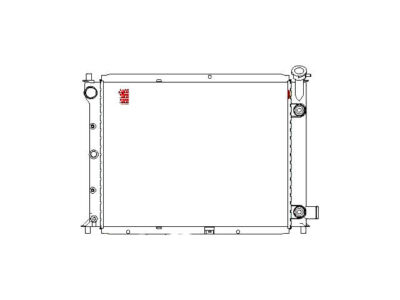Genright Tracer Radiator For 1991-1999 Mercury Tracer Radiator 99739YM 1993 1992 1994 1995 1996 ...