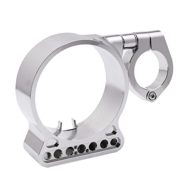 39mm/16"Side Mount Speedo Relocator Bracket Fit Harley Sportster Iron