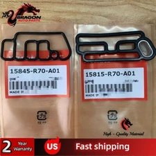 NEW HONDA Cylinder Head Solenoid Gasket VTEC 15815R70A01&15845R70A01