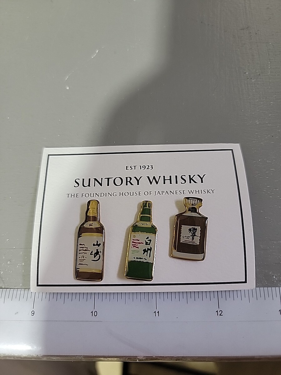 NIP Suntory Japanese Whisky HAKUSHU YAMAZAKI HIBIKI Enamel