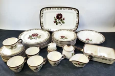 VTGE Metlox Poppytrail Provincial Rose Dinnerware Plates, Bowl SOLD BY THE PIECE