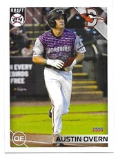 Austin Overn ROOKIE 2024 Choice Promo Draft 24 Shorebirds  #P2 Orioles