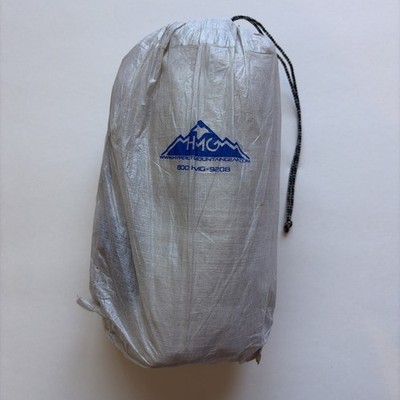 Hyperlite Mountain Gear Tarp 8 x 10 Vintage Made In USA White