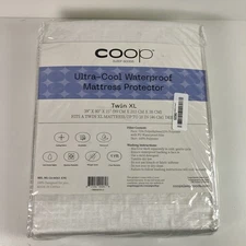 Coop Home Goods Ultra-Cool Waterproof Mattress Protector Twin XL (39x80)