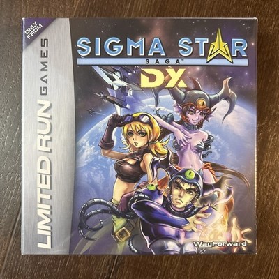 Sigma Star Sigma DX Gameboy advance Limited Run Games Blue Cartridge 