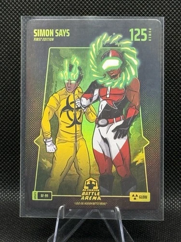 2025 BO JACKSON BATTLE ARENA UPDATE TCG- SIMON SAYS BASE GLOW BOBA