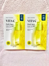 GOODAL (K-Beauty) Green Tangerine Vita-C Dark Spot Care Serum Sheet Mask (8 pcs)