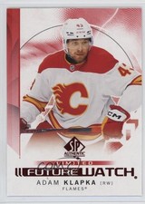 2024-25 SP Authentic Future Watch Limited Red Adam Klapka #112 11jd