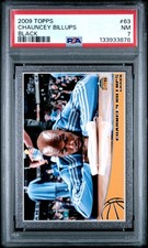 2009 TOPPS BLACK #63 CHAUNCEY BILLUPS 16/50 PSA 7