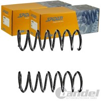 2X Spidan Fahrwerksfedern Satz Hinten Passend FÜR Mazda 3 Links+Rechts | 86903