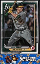 Zack Gelof 2024 Bowman #14 Oakland Athletics Rookie RC