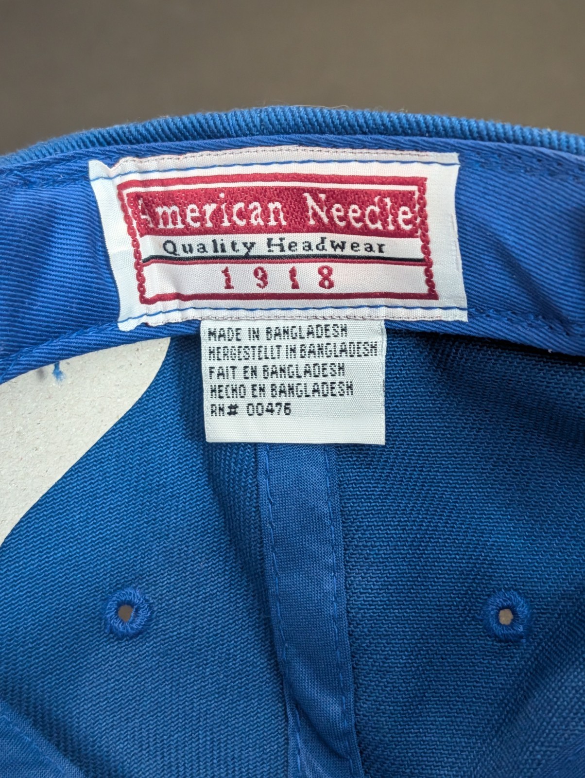 Ford Adjustable Blue Hat Hook And Loop Strap Amer… - image 15