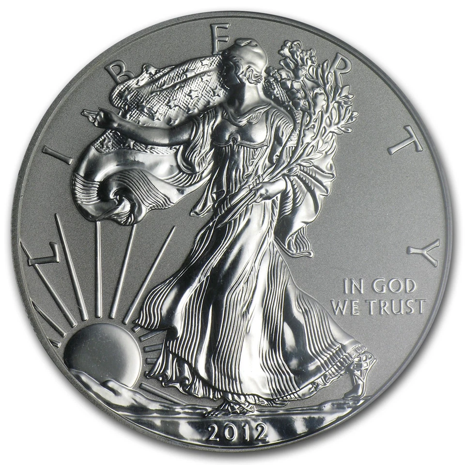 2012-S Reverse Proof Silver Eagle PR-69 PCGS (John Mercanti) - Image 2 of 4