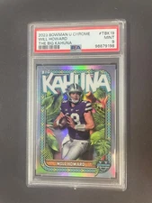 2023 Bowman U Chrome Will Howard The Big Kahuna #TBK-19 Wildcats PSA 9