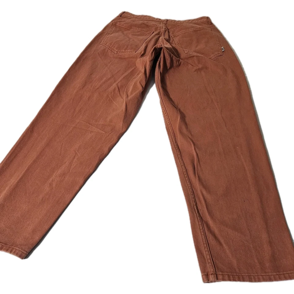 Cromer Huf. Pantalón vaquero negro holgado cónico talla 30 retro 100 % algodón Foto 3 de 4