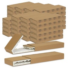 B-Ware 40x Oputec Noppenschaum Versandkarton 350x135x45 mm Polsterkarton