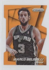 2014-15 Panini Prizm Orange Die-Cut Prizm 18/139 Marco Belinelli #98 d4v