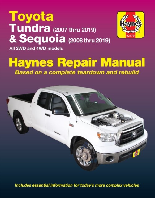 Toyota Tundra & Sequoia 41821 by Haynes Publishing (Paperback Book)