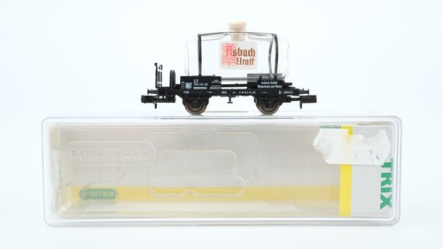 Minitrix N 15035 Glaskesselwagen "Asbach Uralt" DB | Zustand: Gebraucht