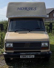 Fiat Ducato 3.5 tonne horsebox