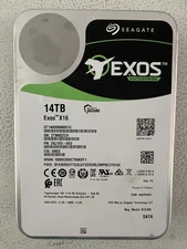 14TB Seagate EXOS Enterprise X16 SATA HDD Hard Drive