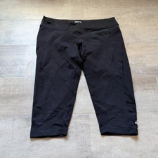 Oakley Capri Women Size L Jet Black Exercise Yoga Black