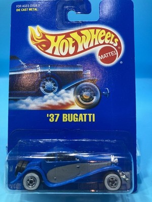 1991 Hot Wheels '37 Bugatti #28 Blue Card