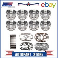 Pistons Rings Set For 1999-2007 Chevrolet Gm Cadillac 5.3l Ls2 Ls3 Ls6