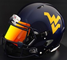 WEST VIRGINIA MOUNTAINEERS WVU Riddell Speed Full Size AUTHENTIC Football Helmet