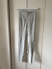 OFFLINE by Aerie High Rise Ankle Leggings Light Gray Green S Cotton Women