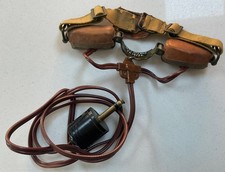 VINTAGE WWII BRITISH AIR MINISTRY THROAT MICROPHONE MTL MKII No.2 ZA 19734