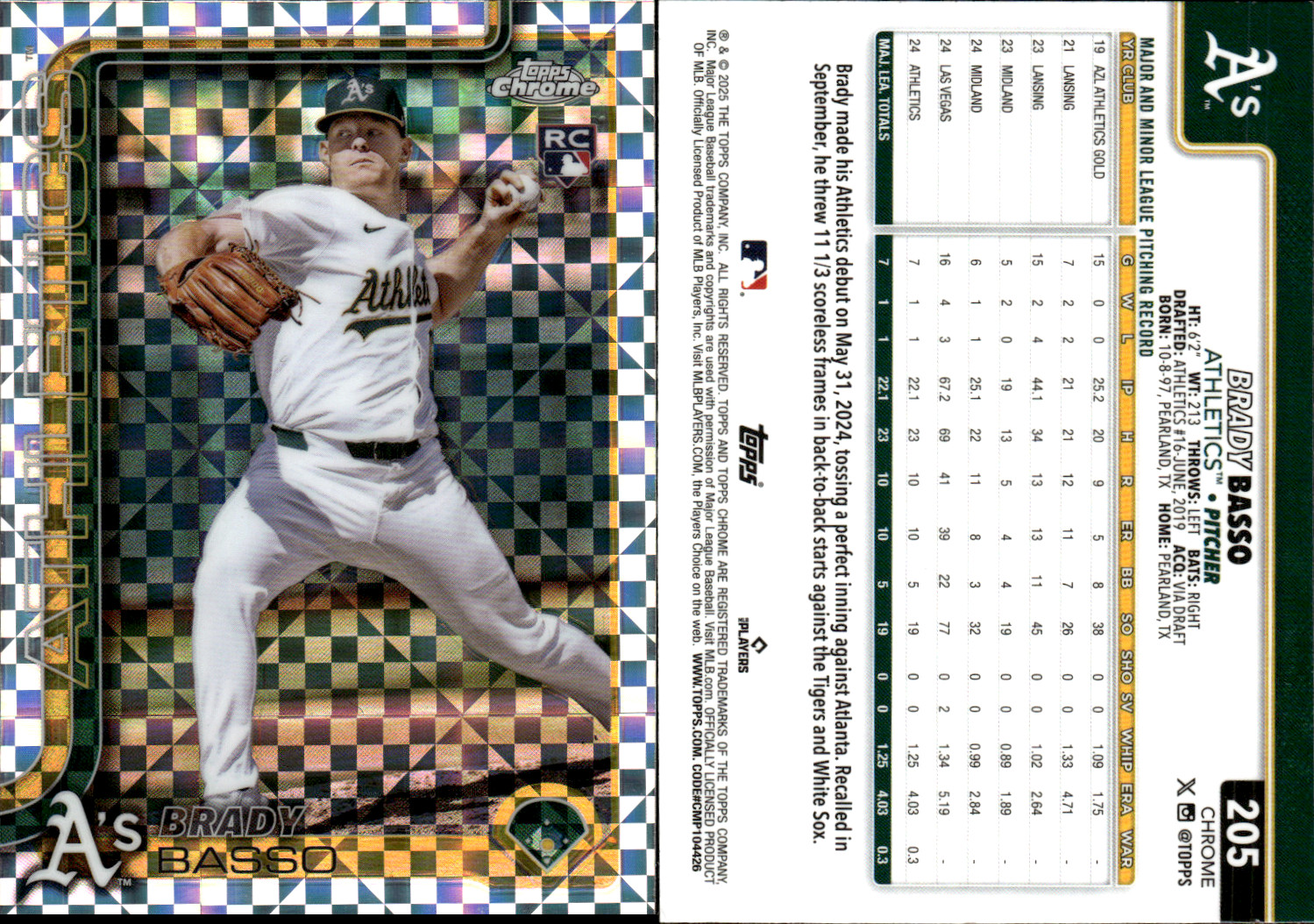 2025 Topps Chrome Baseball X-Fractors ~ Choose Your Card