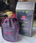 Empty Clear Glass Crown Royal Blackberry 750ML Liquor Bottle Purple Bag Box Set — photo 3