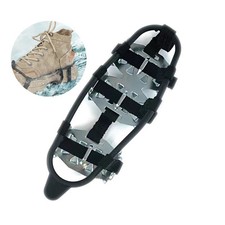 Shoe Spikes with 24 Teeth Simple Design Practical Ice Gripper Spike Shoe Cover