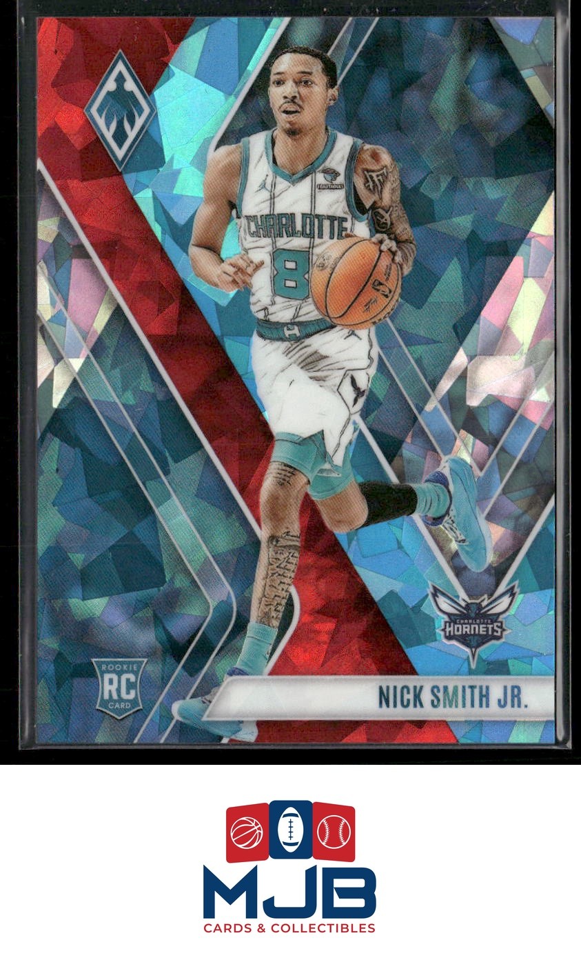 2023-24 Panini Phoenix Nick Smith Jr. Fire and Ice #/25 Rookie #255 Hornets
