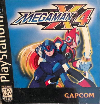 Capcom Mega Man X4 Sony PlayStation 1 NTSC-U/C Platformer Action Included