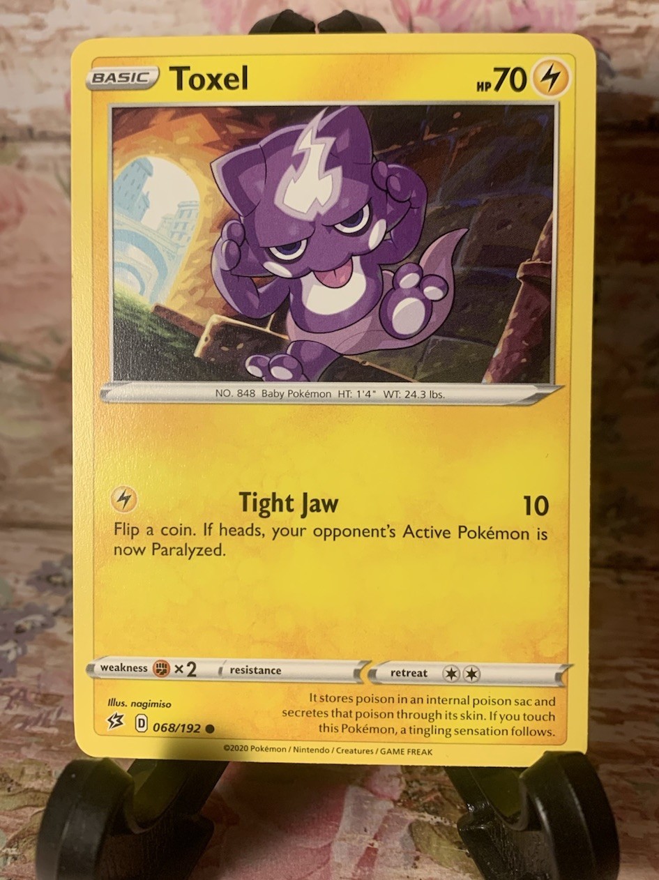 Toxel - Sword & Shield: Rebel Clash (68/192) - MP - Pokemon Card TCG