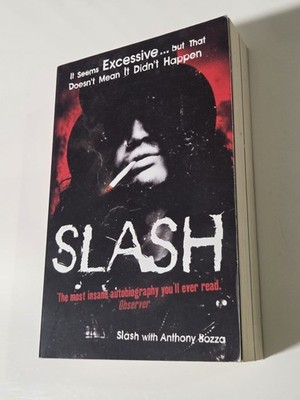 Slash Autobiography by Slash with Anthony Bozza Paperback Music Biography