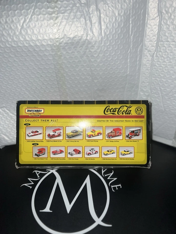 Matchbox Collectibles - 1962 VW Beetle & 1998 Concept 1 Coca Cola Volkswagen Bug - Image 4 of 4