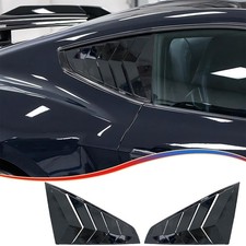 MUXEE Window Louver 2Pcs Side Vent Window Louvers for Ford Mustang 2024 2025,...