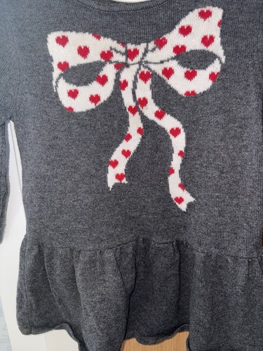 Baby Gap Bow Long Sleeve Dress 12-18months - Picture 3 of 5