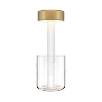 Akku Tischlampe Led Tragbar Touch Dimmer Kabellos 34,8 Cm Farbwechsel Leuchte