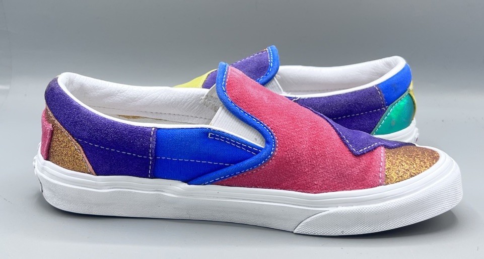 Vans Classic Slip-On PatchWork ‘PRIDE’ Rainbow - … - image 4