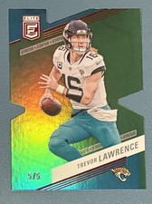 2022 Donruss Elite Trevor Lawrence Status Die-Cut Green COLOR Match 5/5 🔥